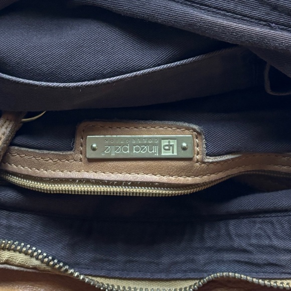 Linea Pelle Dylan Bag  Tan/Yellow - Picture 4 of 13